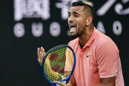 Angetrunkener Kyrgios lobt Murray: 