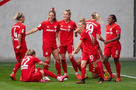 Bayern-Frauen wieder in der Königsklasse - Köln steigt ab Bayern-Frauen wieder in der Königsklasse - Köln steigt ab