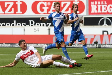 VfB Stuttgart zurück in der Bundesliga - Gomez trifft bei Abschied