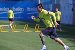 Messi fehlt mit "leichter Verletzung" im Mannschaftstraining