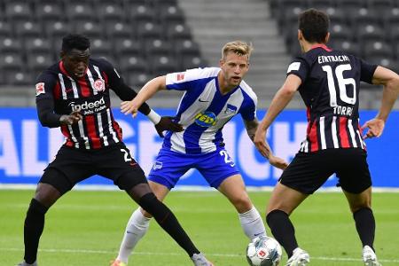 Drei Tage nach Pokal-Aus: Frankfurt siegt in Berlin Drei Tage nach Pokal-Aus: Frankfurt siegt in Berlin