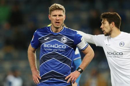 Trotz 18. Klos-Treffer: Bielefeld verspielt Sieg gegen Nürnberg Trotz 18. Klos-Treffer: Bielefeld verspielt Sieg gegen Nürnberg