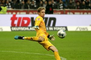 Erster Einsatz in der Rückrunde: Rönnow wieder im Eintracht-Tor