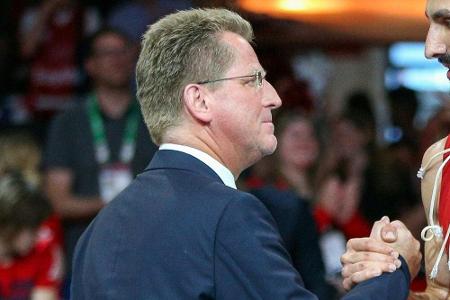 BBL-Chef Holz: Solidaritätsbekundungen bei Finalturnier erlaubt BBL-Chef Holz: Solidaritätsbekundungen bei Finalturnier erlaubt