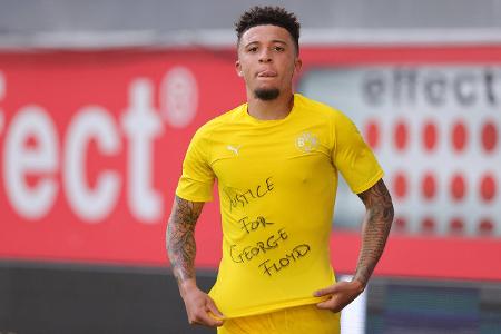 Protestaktionen: Koch rechnet nicht mit Strafe für McKennie, Sancho und Co.