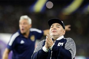 Coach Maradona verlängert bis 2021 bei Gimnasia La Plata