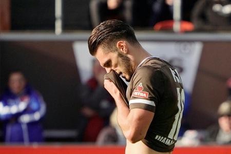 Muskuläre Probleme: St. Pauli bangt um Top-Torjäger Diamantakos Muskuläre Probleme: St. Pauli bangt um Top-Torjäger Diamantakos