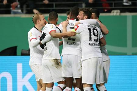 Frankfurt blickt auf Europa-League-Ränge: Frankfurt blickt auf Europa-League-Ränge:
