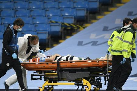 Nach Zusammenprall: City-Profi Garcia verlässt Krankenhaus Nach Zusammenprall: City-Profi Garcia verlässt Krankenhaus