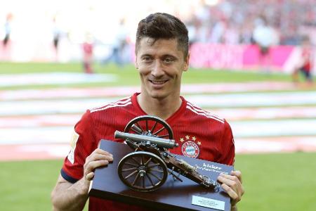 Wegen Corona: Lewandowski erhält Torjägerkanone über Umwege Wegen Corona: Lewandowski erhält Torjägerkanone über Umwege
