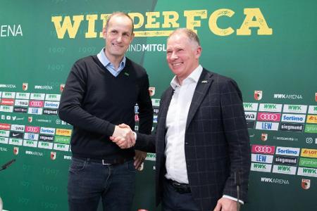 Reuter stärkt Augsburg-Trainer Herrlich den Rücken: Reuter stärkt Augsburg-Trainer Herrlich den Rücken: