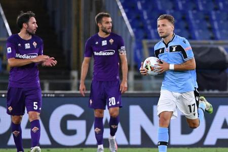 Sieg gegen Florenz: Lazio bleibt nach Ribery-Tor cool Sieg gegen Florenz: Lazio bleibt nach Ribery-Tor cool