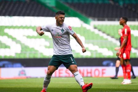 Werder-Wahnsinn: Kohfeldt-Team nach Gala-Auftritt in der Relegation Werder-Wahnsinn: Kohfeldt-Team nach Gala-Auftritt in der Relegation