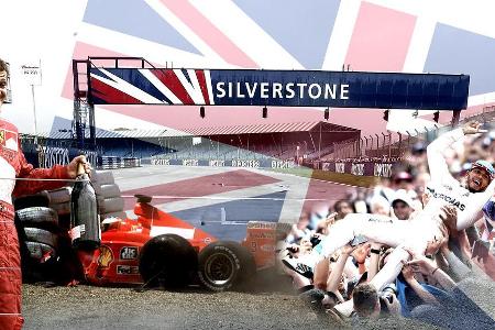 Im Jahr 1950 ist der Große Preis von Großbritannien das erste Rennen, das im Rahmen der damals neu geschaffenen Formel 1 aus... Im Jahr 1950 ist der Große Preis von Großbritannien das erste Rennen, das im Rahmen der damals neu geschaffenen Formel 1 aus...