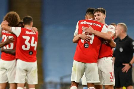 Aubameyang schießt Arsenal ins FA-Cup-Finale Aubameyang schießt Arsenal ins FA-Cup-Finale
