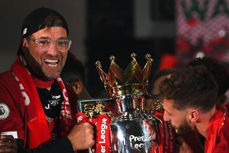 Klopp genießt die Krönung: Klopp genießt die Krönung: