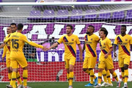 Barcelona wahrt dank Vidal Titelchance Barcelona wahrt dank Vidal Titelchance