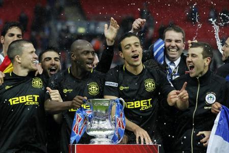 Sieben Jahre nach Pokal-Sensation: Wigan Athletic insolvent Sieben Jahre nach Pokal-Sensation: Wigan Athletic insolvent
