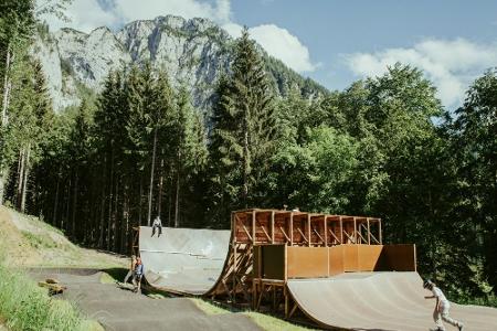 Freestyle: Neue Skate-Anlage in Berchtesgaden Freestyle: Neue Skate-Anlage in Berchtesgaden