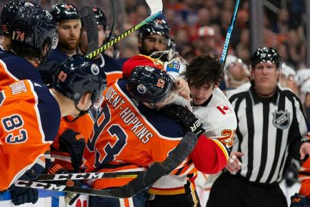 NHL-Testspiel vor Restart - Draisaitl mit Edmonton im NHL-Testspiel vor Restart - Draisaitl mit Edmonton im