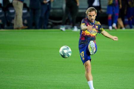 Muskelverletzung bei Barcas Griezmann Muskelverletzung bei Barcas Griezmann