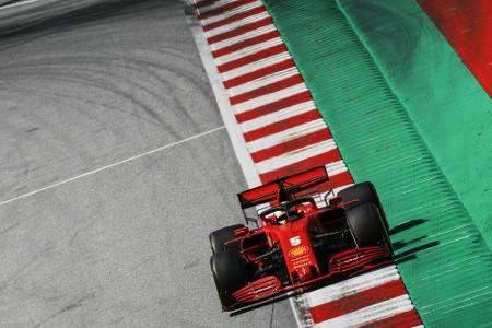 Ferrari-Crash: Vettel und Leclerc nach Unfall ausgeschieden Ferrari-Crash: Vettel und Leclerc nach Unfall ausgeschieden