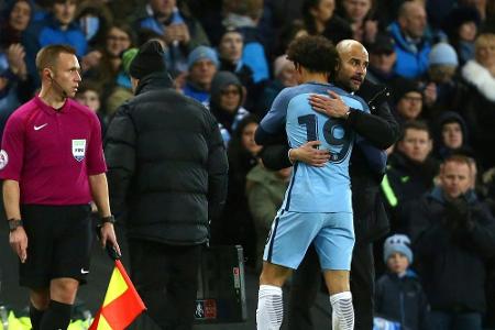 Sane schwärmt von Guardiola: Sane schwärmt von Guardiola: