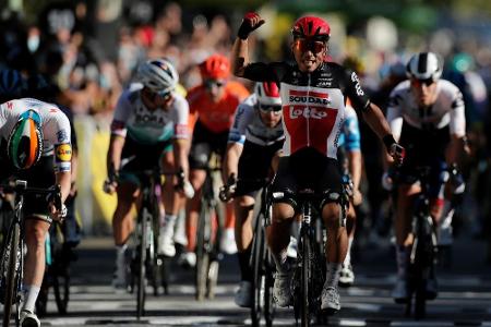 Ewan gewinnt dritte Tour-Etappe - Alaphilippe behält Gelb Ewan gewinnt dritte Tour-Etappe - Alaphilippe behält Gelb