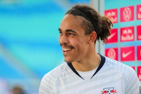 Leipzig mit Poulsen im Sturmzentrum gegen Atletico Madrid Leipzig mit Poulsen im Sturmzentrum gegen Atletico Madrid