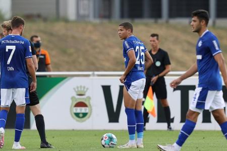 Schalke-Test gegen Würzburg vor 730 Zuschauern Schalke-Test gegen Würzburg vor 730 Zuschauern