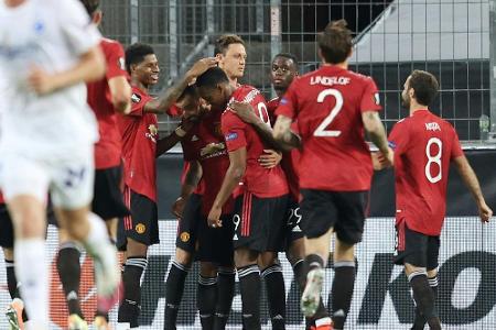 Sieg in der Verlängerung gegen Kopenhagen: Manchester müht sich ins Halbfinale Sieg in der Verlängerung gegen Kopenhagen: Manchester müht sich ins Halbfinale