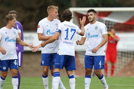 Skrzybski meldet sich bei Schalke mit Doppelpack zurück Skrzybski meldet sich bei Schalke mit Doppelpack zurück