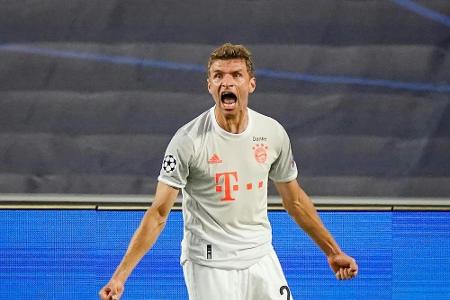 113. Einsatz: Müller alleiniger deutscher Champions-League-Rekordspieler 113. Einsatz: Müller alleiniger deutscher Champions-League-Rekordspieler