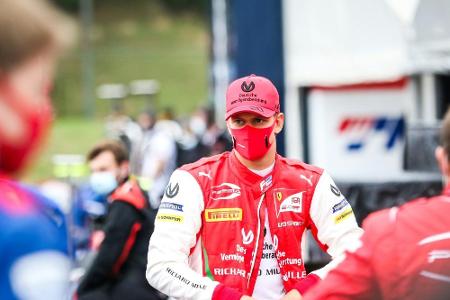 Platz 3 auch in Spa: Fünfter Podestplatz für Mick Schumacher Platz 3 auch in Spa: Fünfter Podestplatz für Mick Schumacher