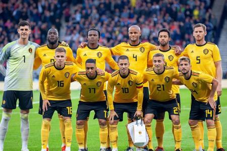 Belgien mit fünf Bundesliga-Profis im Aufgebot Belgien mit fünf Bundesliga-Profis im Aufgebot