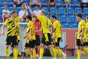 BVB siegt souverän im ersten Test