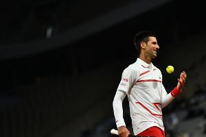 Djokovic sicher im Achtelfinale