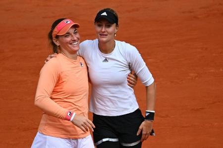 Auch Mladenovic/Babos verteidigen Doppeltitel erfolgreich Auch Mladenovic/Babos verteidigen Doppeltitel erfolgreich