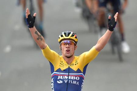 Vorjahressieger Roglic erster Vuelta-Spitzenreiter Vorjahressieger Roglic erster Vuelta-Spitzenreiter