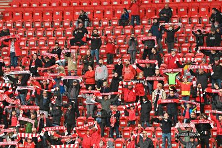 Trotz Verbot: Fan-Gesänge bei Union-Testspiel - Klub rechnet nicht mit Strafe Trotz Verbot: Fan-Gesänge bei Union-Testspiel - Klub rechnet nicht mit Strafe