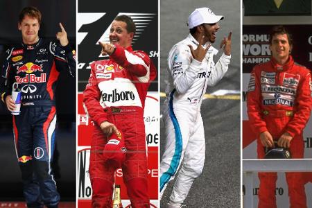Die Formel 1 hat in ihrer 70-jährigen Geschichte große Talente und unvergessene Legenden hervorgebracht. Nicht alle sind wäh... Die Formel 1 hat in ihrer 70-jährigen Geschichte große Talente und unvergessene Legenden hervorgebracht. Nicht alle sind wäh...