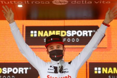Hindley erobert Rosa Trikot vor Giro-Finale - Geoghegan Hart zeitgleich Hindley erobert Rosa Trikot vor Giro-Finale - Geoghegan Hart zeitgleich