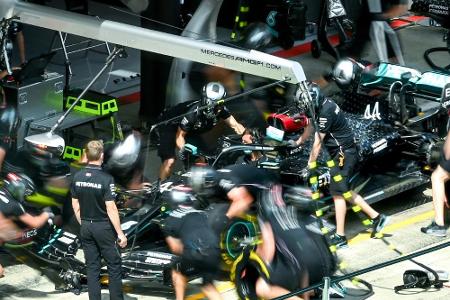 Formel 1: Mercedes meldet Coronafall - Fahrerduo nicht betroffen Formel 1: Mercedes meldet Coronafall - Fahrerduo nicht betroffen