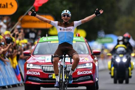 Franzose Peters gewinnt erste Pyrenäen-Etappe - Yates in Gelb Franzose Peters gewinnt erste Pyrenäen-Etappe - Yates in Gelb