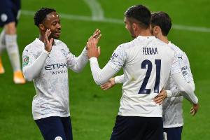 ManCity im Viertelfinale des Ligapokals - Newcastle im Glück