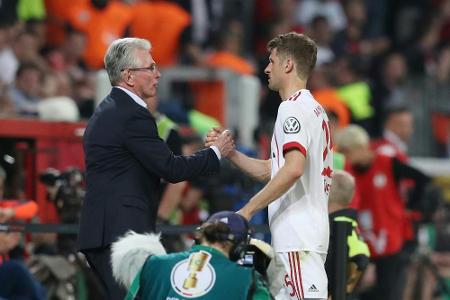 Heynckes: Müller neben dem Heynckes: Müller neben dem