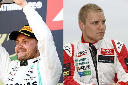 Valtteri Bottas geht seit 2013 in der Formel 1 an den Start. Verändert hat sich der Finne im Laufe seiner Motorsport-Karrier...