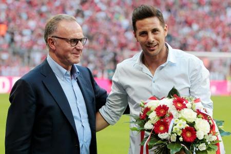 Pizarro künftig Botschafter beim FC Bayern Pizarro künftig Botschafter beim FC Bayern