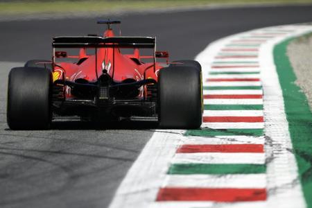 Ferrari im ersten Monza-Training weit hinten