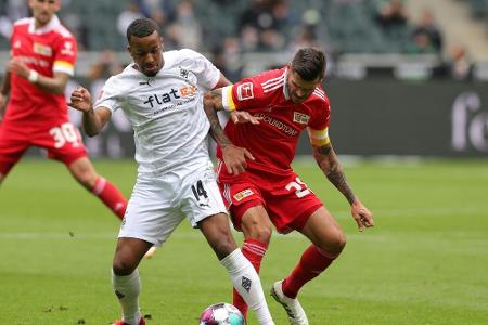 1:1 gegen Union: Gladbach kommt nicht in Schwung 1:1 gegen Union: Gladbach kommt nicht in Schwung